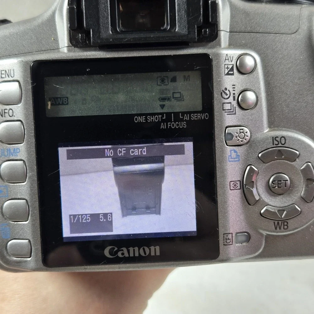 Canon EOS Digital Rebel XT 8.0MP DSLR Camera w/EF-S 18-55mm Lens Battery Charger